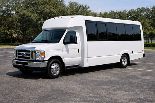 18-passenger minibus available for charter in Smithtown, NY